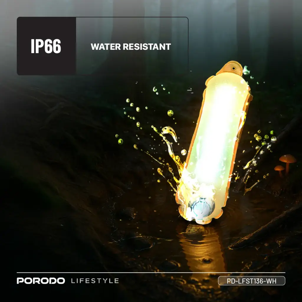 PORODO LIFESTYLE INFLATABLE OUTDOOR MAGNETIC TUBE LIGHT WHITE PD-LFST136-WH thumbnail 16