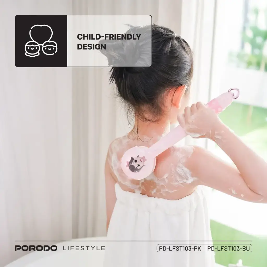 PORODO LIFESTYLE KIDS ELECTRIC BATH BRUSH PINK PD-LFST103-PK thumbnail 15
