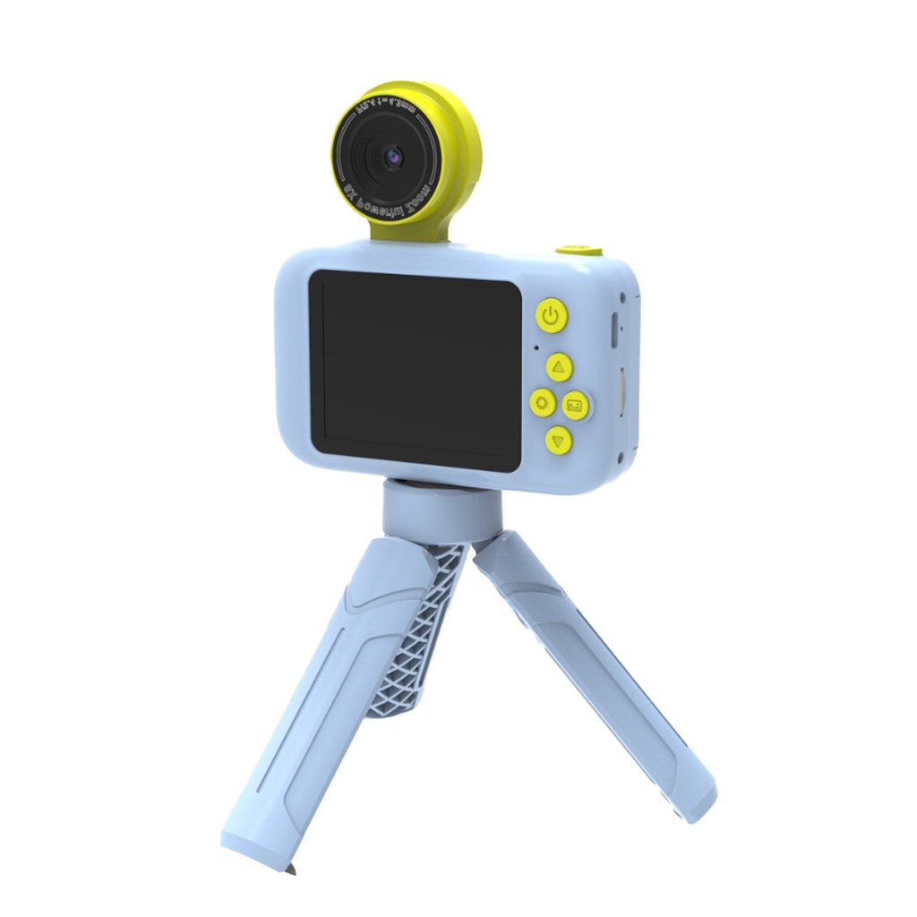 PORODO KIDS FLIP DIGITAL CAMERA WITH TRIPOD STAND BLUE PD-LFST014-BU thumbnail 9
