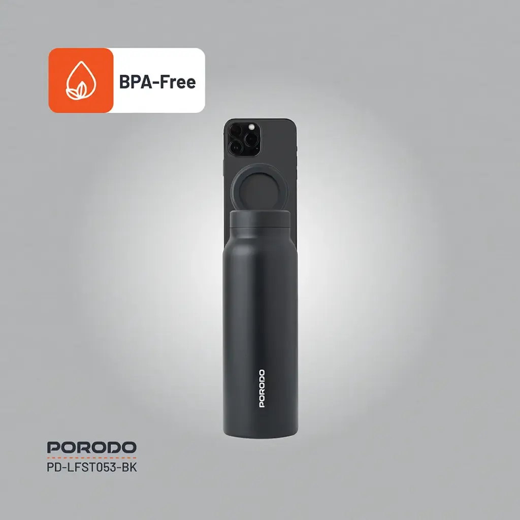 PORODO LIFESTYLE MAGNETIC MOUNT WATER BATTLE BLACK PD-LFST053-BK thumbnail 17