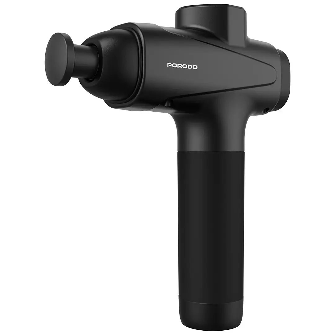 PORODO LIFESTYLE MULTI HEAD DEEP MASSAGE GUN BLACK PDLFSTNS066BK thumbnail 15