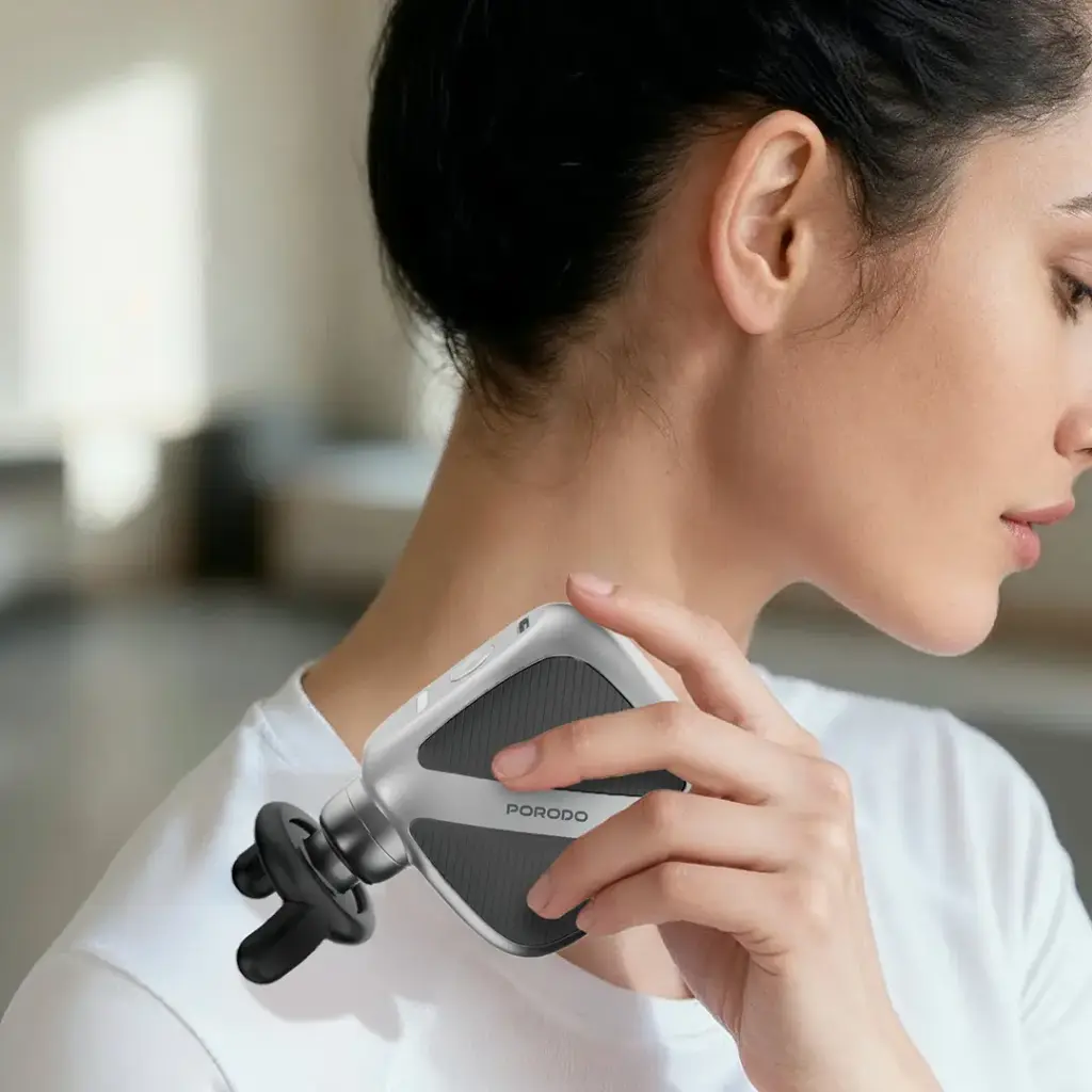 PORODO LIFESTYLE POCKET SIZED MUSCLE RELIEF MASSAGER GRAY PDLFSTSM451GY thumbnail 19