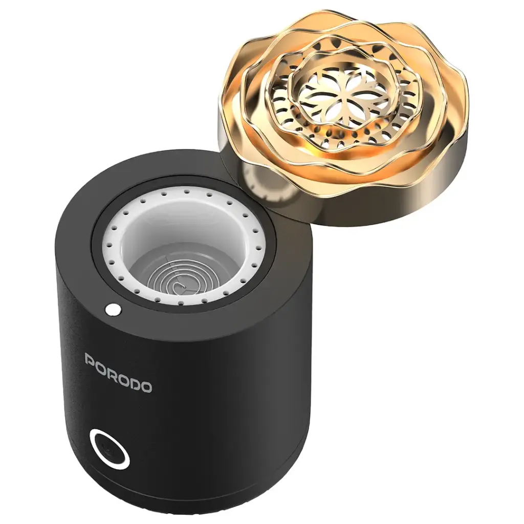 PORODO LIFESTYLE ROSE MINI INCENSE BURNER BLACK PDBIBGDBK thumbnail 7