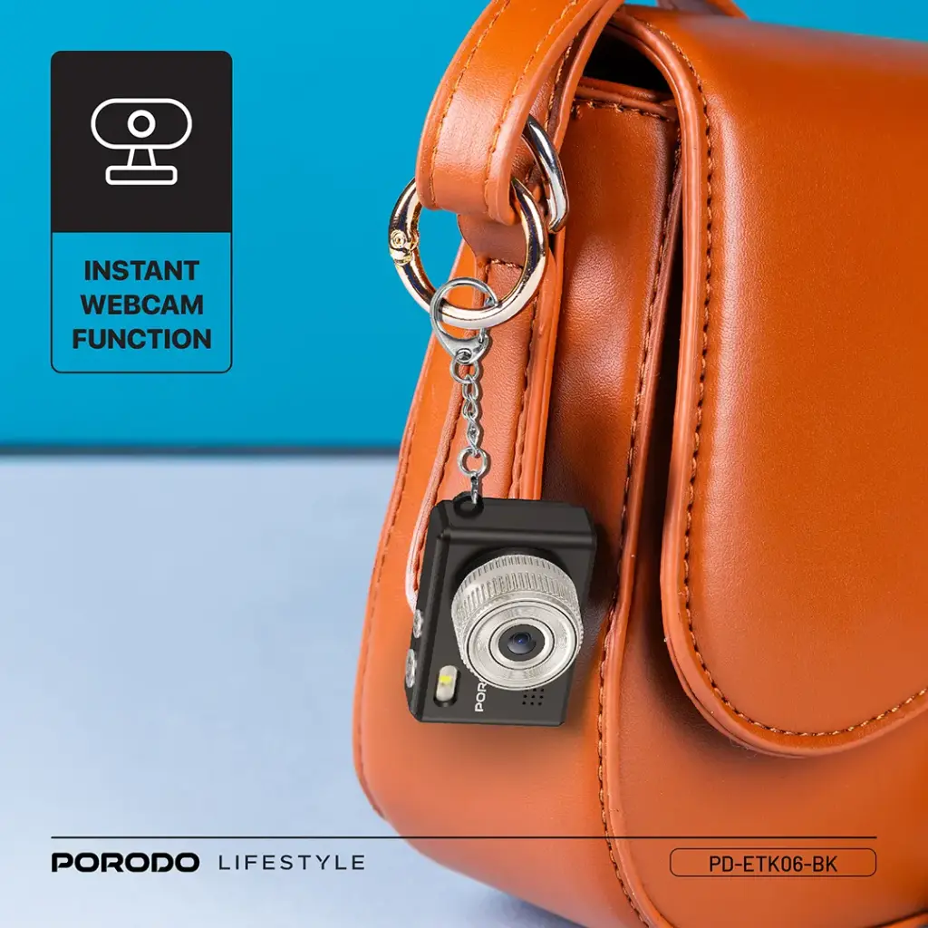 PORODO LIFESTYLE SNAP AND GO MINI DIGITAL CAMERA BLACK PD-ETK06-BK thumbnail 12