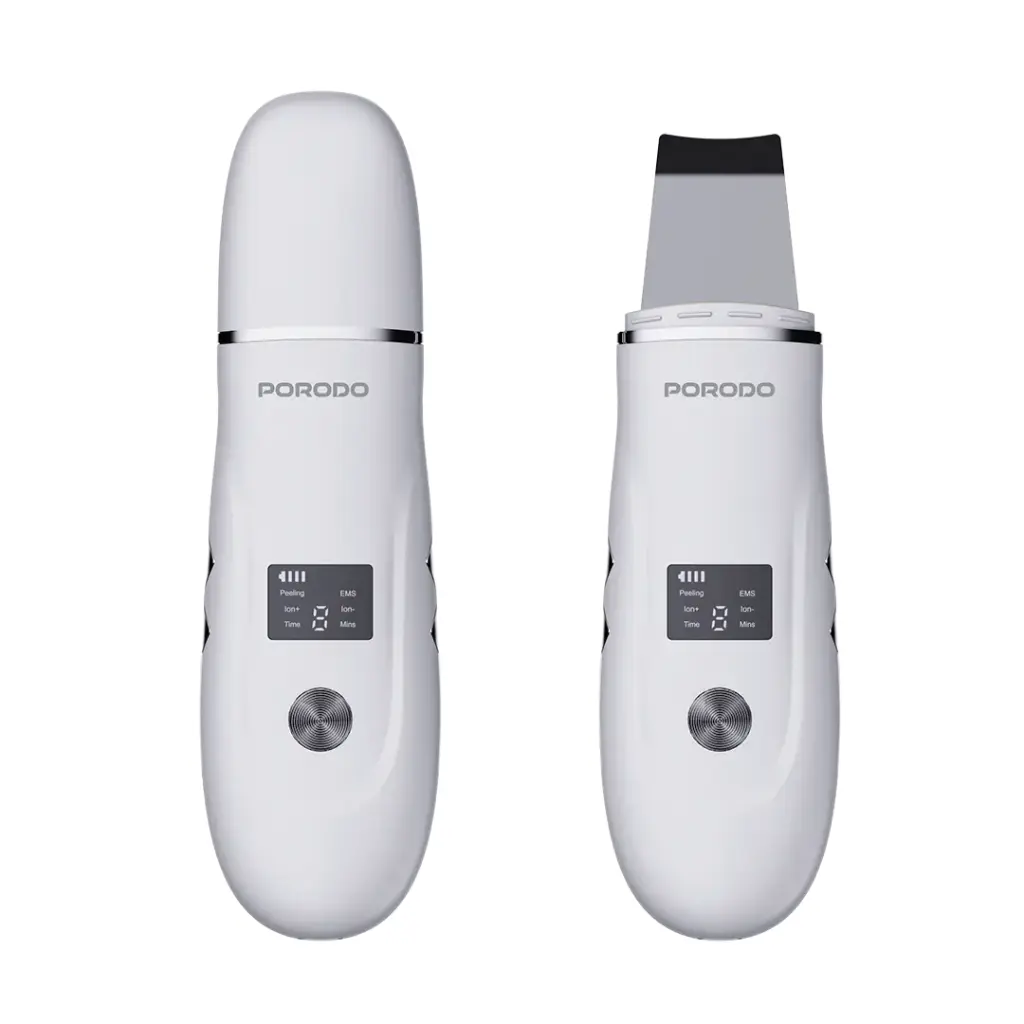 PORODO LIFESTYLE ULTRASONIC FACE SCRUB AND PEELER WHITE PD-LFST101-WH thumbnail 4