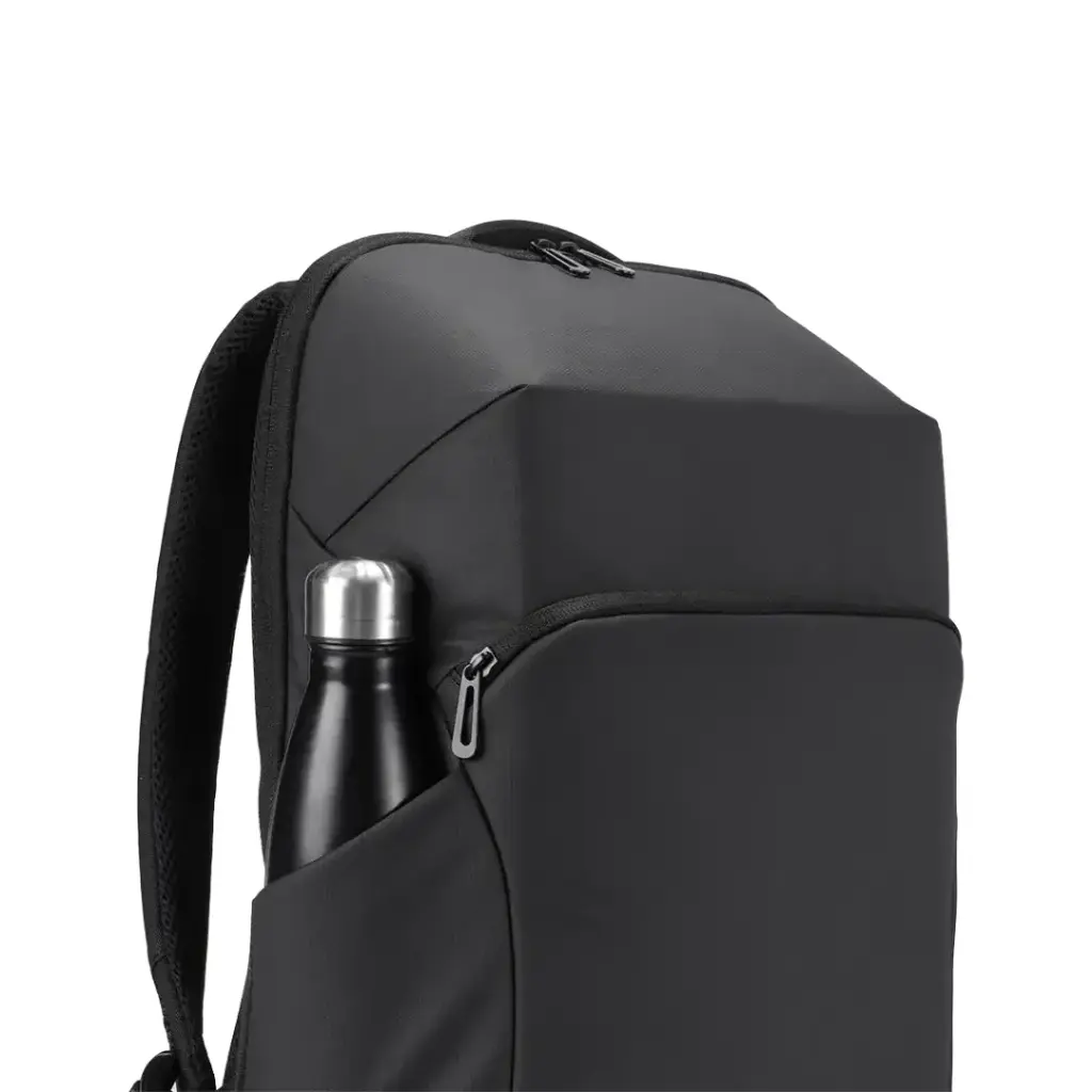 PORODO LIFESTYLE WATER RESISTANT PU BACK PACK WITH TYPE-C CHARGING PORT BLACK PD-LFST122-BK thumbnail 10