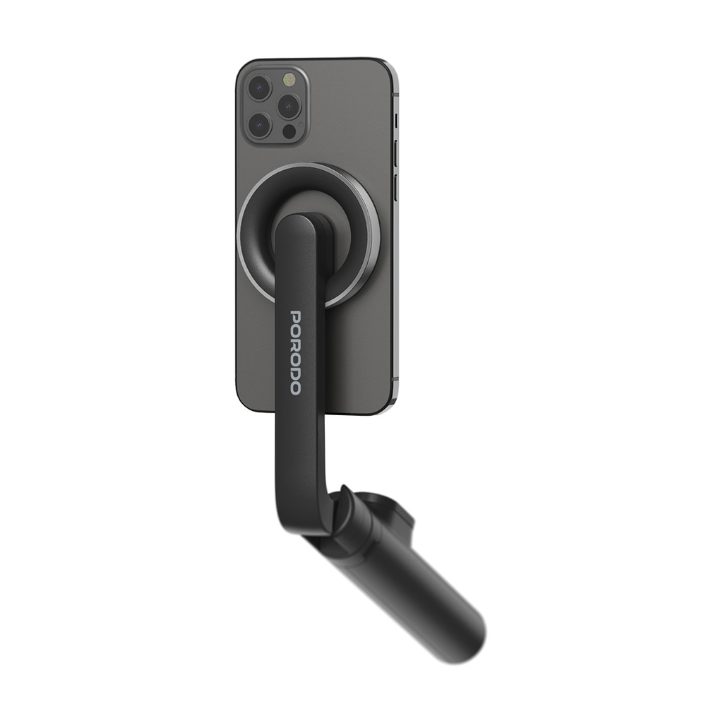 PORODO MAGNETIC MAGSAFE SELFIE TRIPOD 65CM BLACK PD-MGS64-BK thumbnail 9