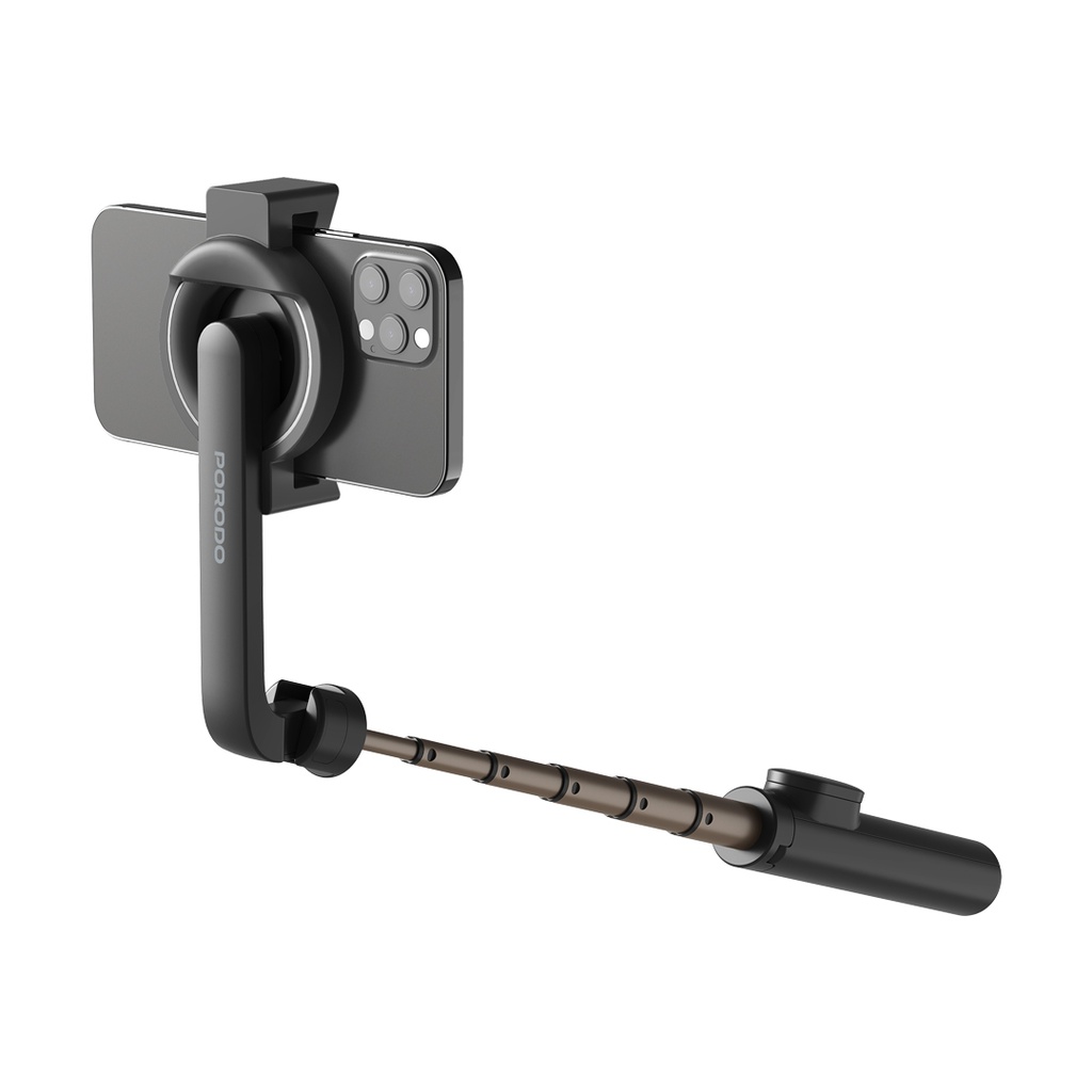 PORODO MAGNETIC MAGSAFE SELFIE TRIPOD 65CM BLACK PD-MGS64-BK thumbnail 8