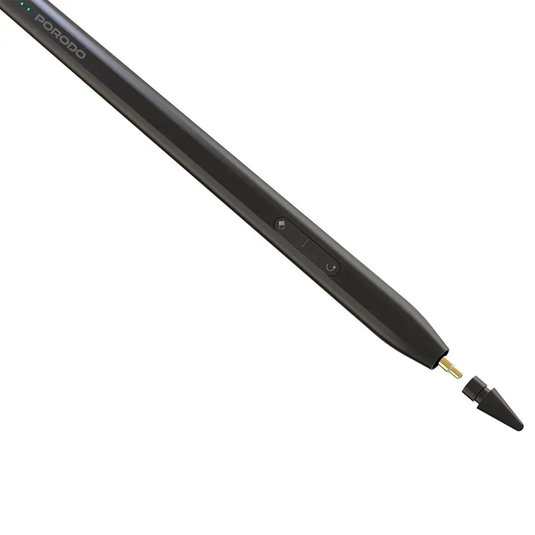 PORODO MAGNETIC STYLUS IPAD PEN COMPATIBLE WITH 2018-2025 MODELS BLACK PDWKZP027BK thumbnail 12