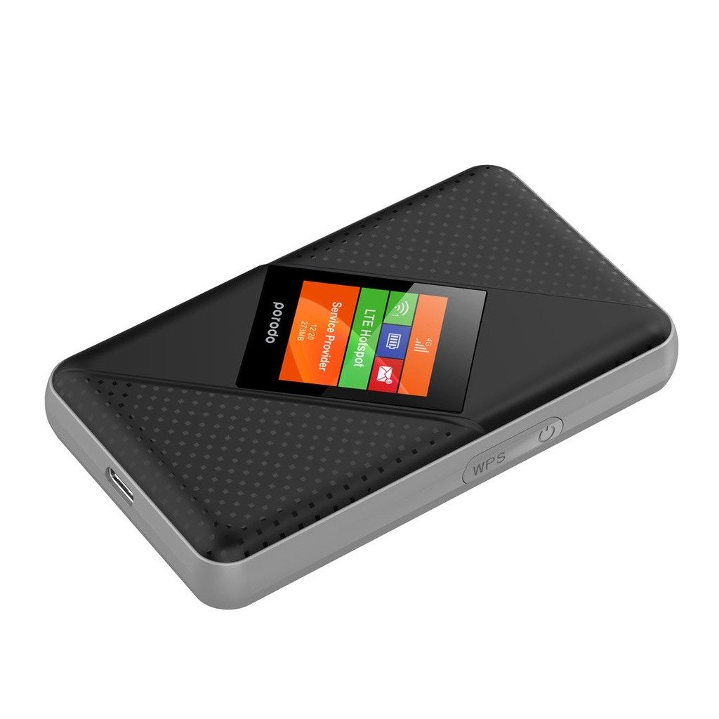 Porodo 4G/LTE High-Speed Pocket Router (PD-PT4GRV2-BK) thumbnail 5