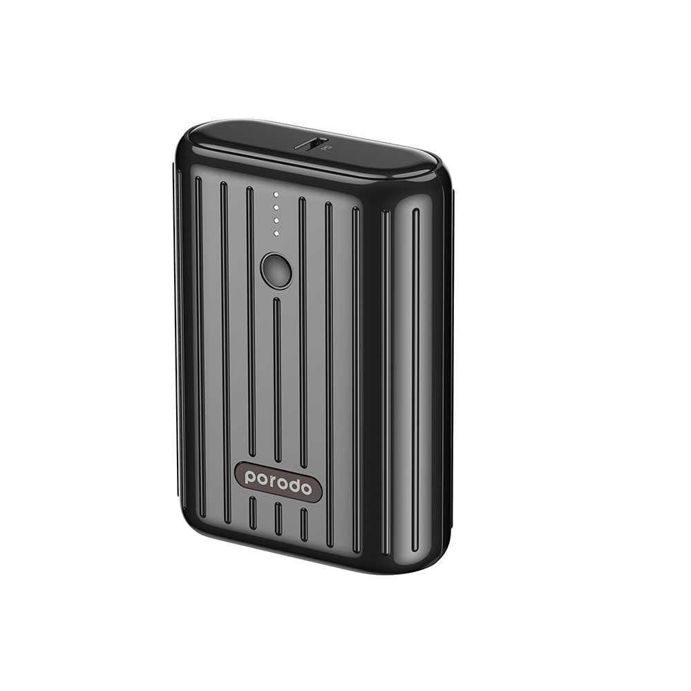 PORODO ULTRA COMPACT PD AND QC 10000MAH POWER BANK PD-PBFCH001-BK thumbnail 6