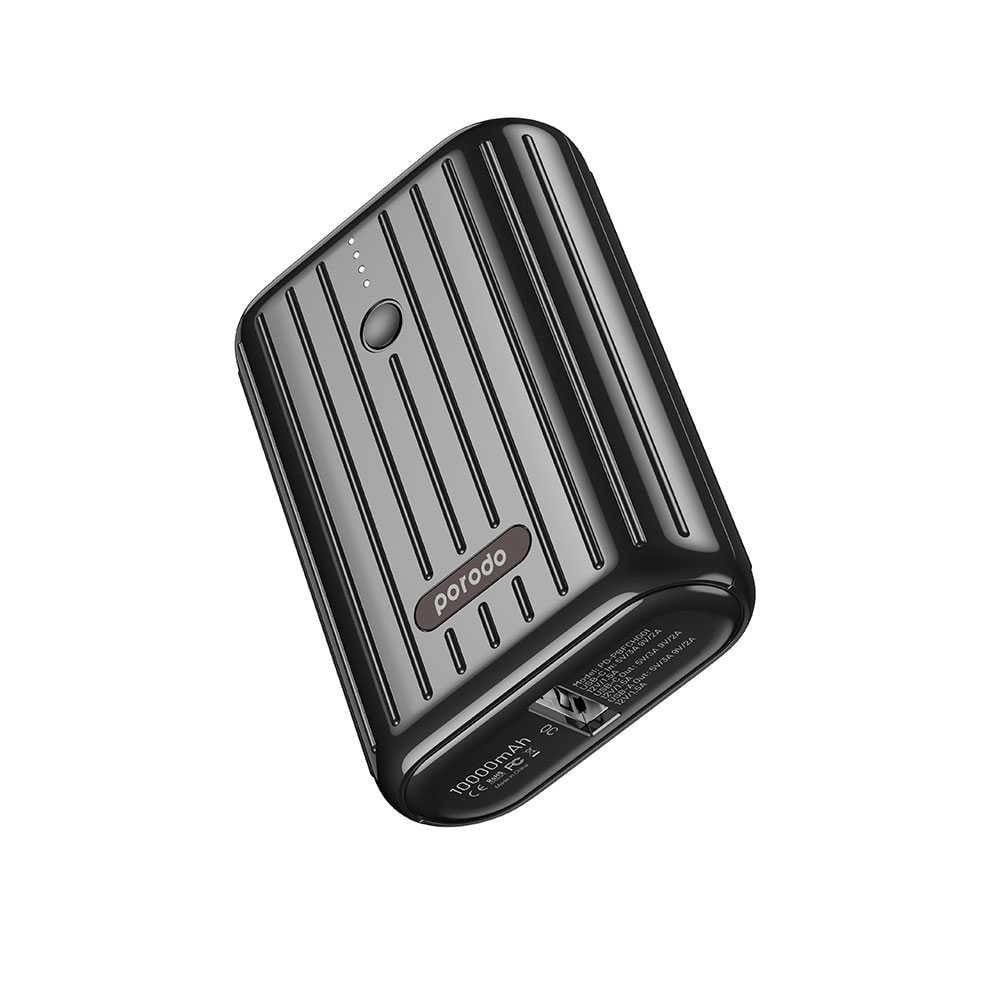 PORODO ULTRA COMPACT PD AND QC 10000MAH POWER BANK PD-PBFCH001-BK thumbnail 7