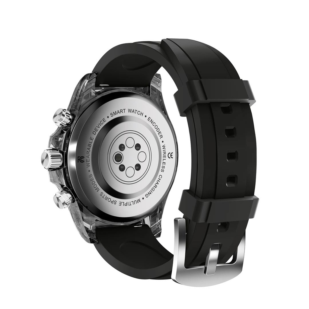 PORODO RAYTONA  SMART WATCH BLACK PD-RAYTONA-BK thumbnail 13