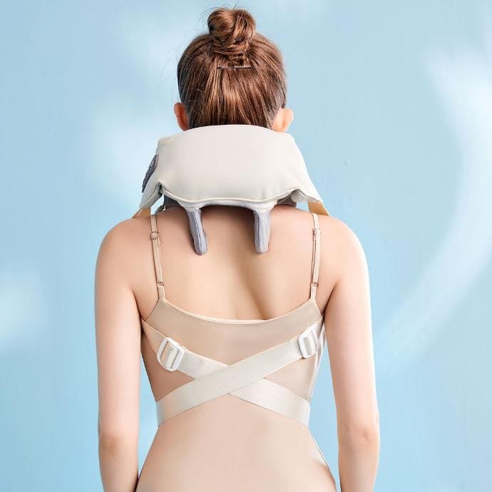 PORODO NECK AND SHOULDER KNEADING MASSAGER WHITE PD-RPTNMS-WH thumbnail 6