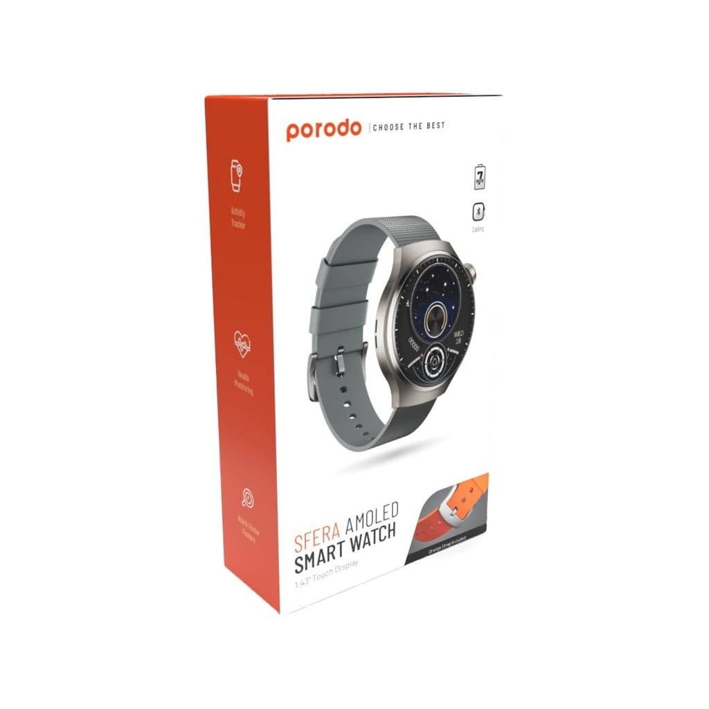 PORODO SFERA AMOLED SMART WATCH thumbnail 12