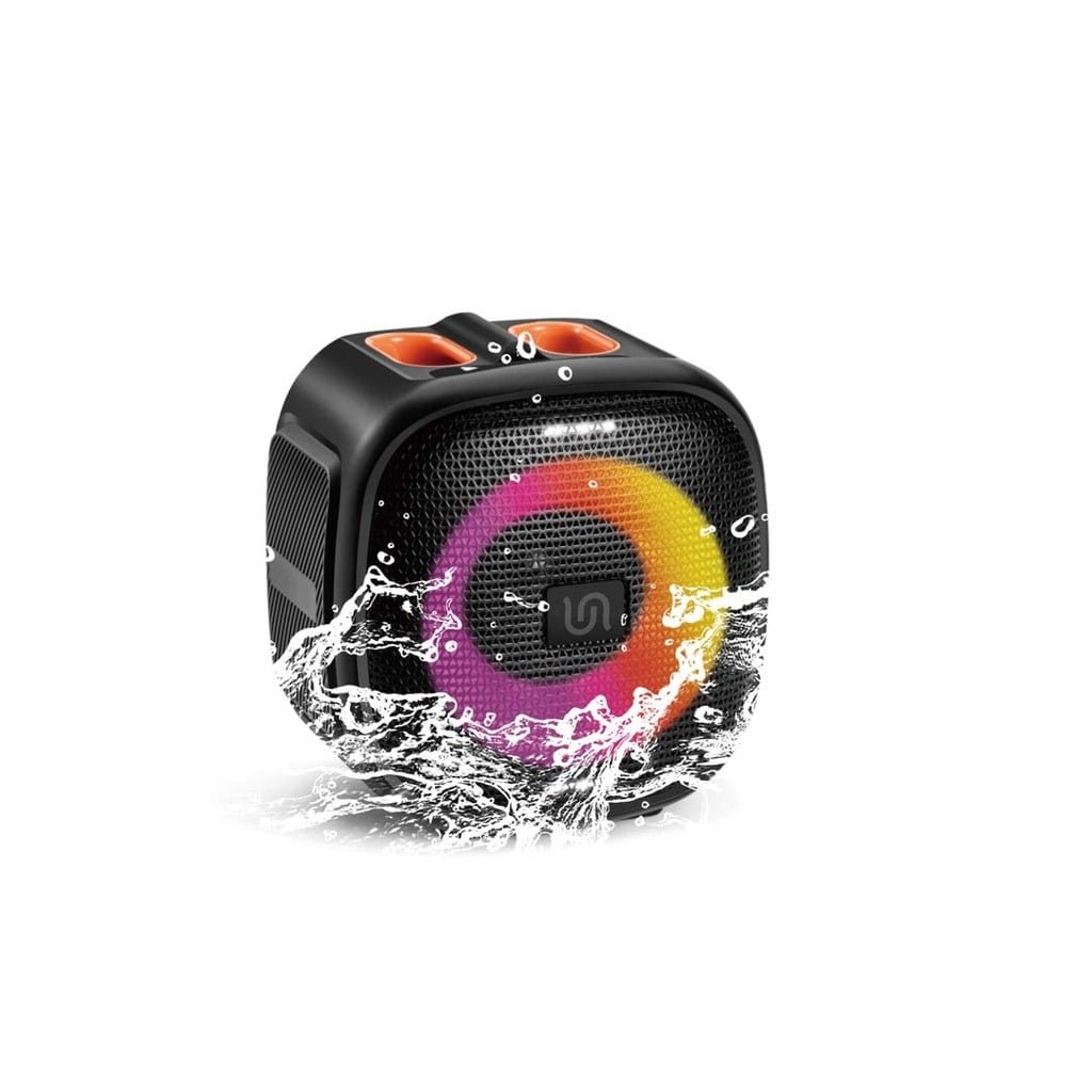 PORODO SOUNDTEC PORTABLE FLASH SPEAKER 16W BLACK PD-STRGBS-BK thumbnail 5