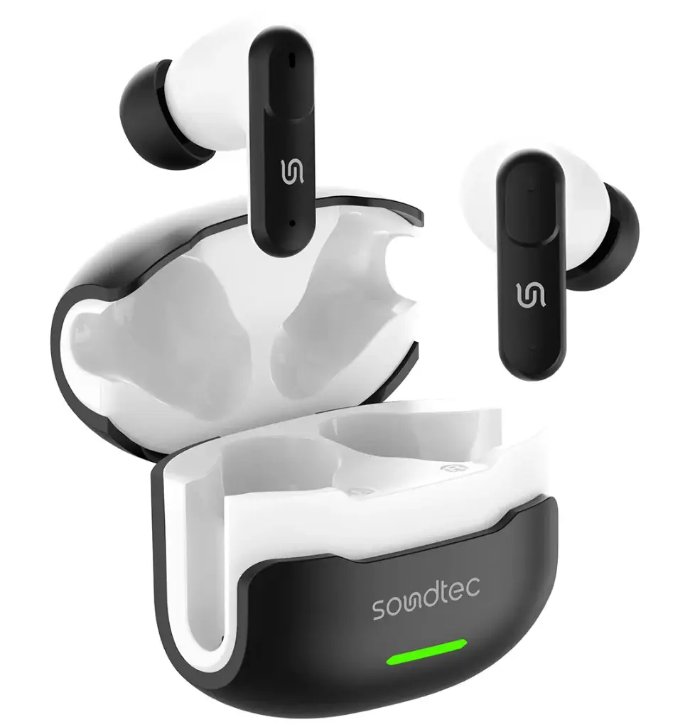 PORODO SOUNDTEC PROSOUND TWS WIRELESS EARBUDS BLACK PDSTBUDSBK thumbnail 7