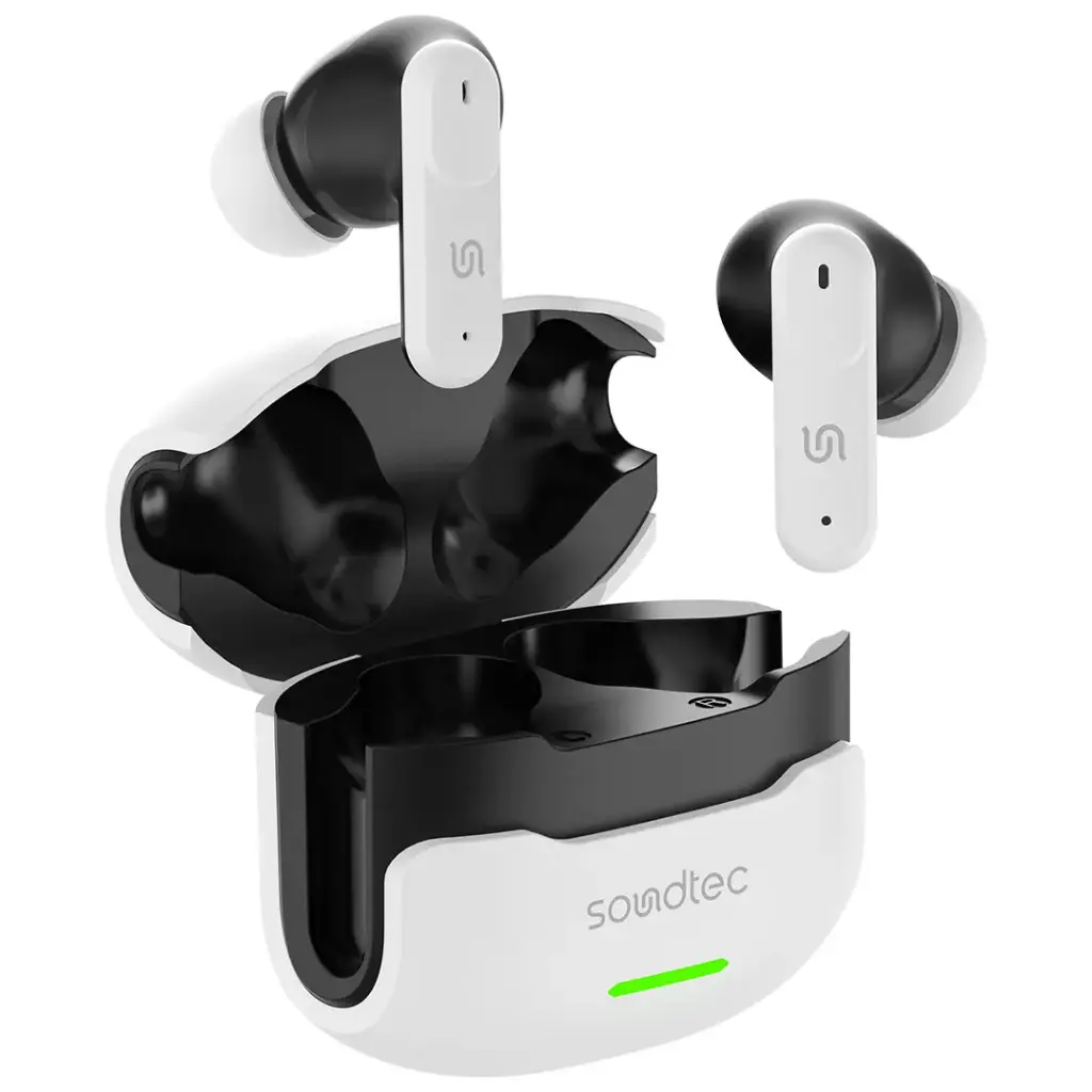 PORODO SOUNDTEC PROSOUND TWS WIRELESS EARBUDS WHITE PDSTBUDSWH thumbnail 7