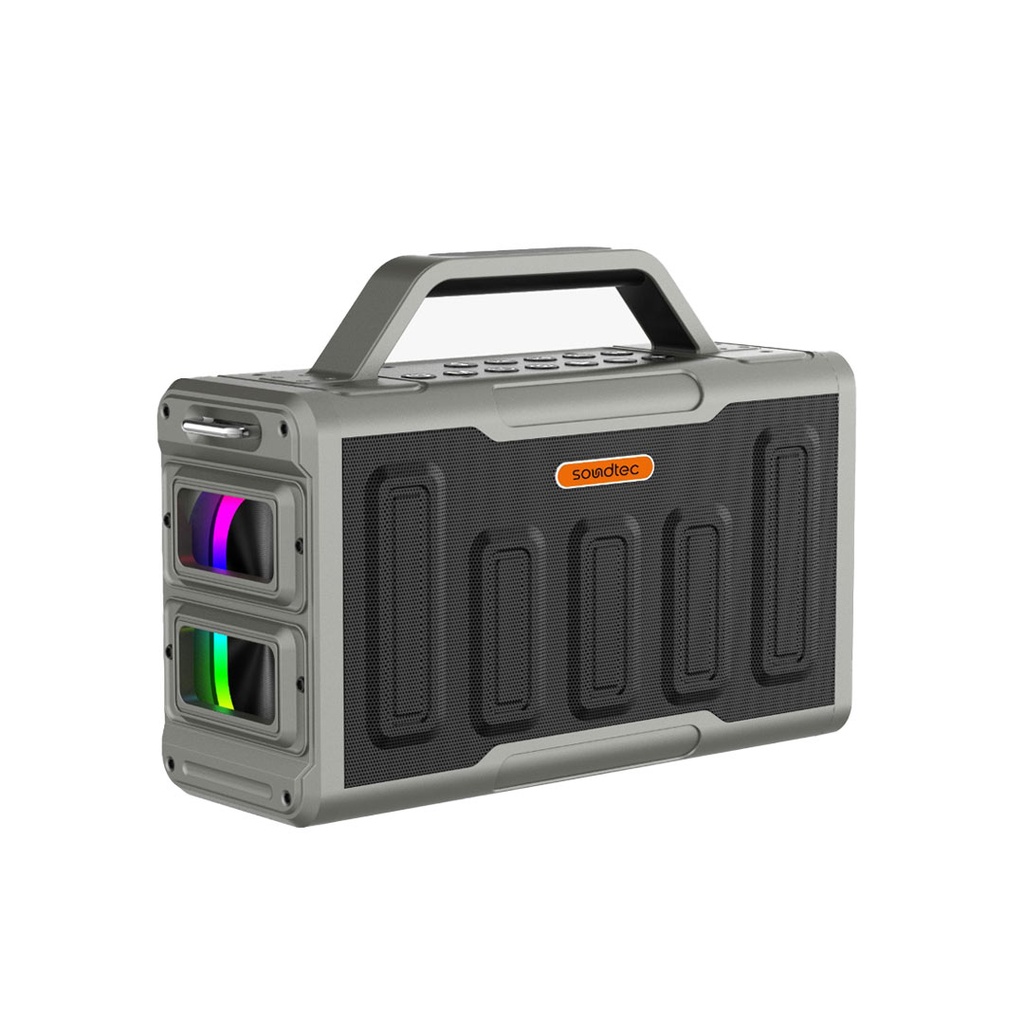 PORODO SOUNDTEC SURGE 2.2 CHANNEL PARTY BLACK SPEAKER PD-STPS100-BK thumbnail 10