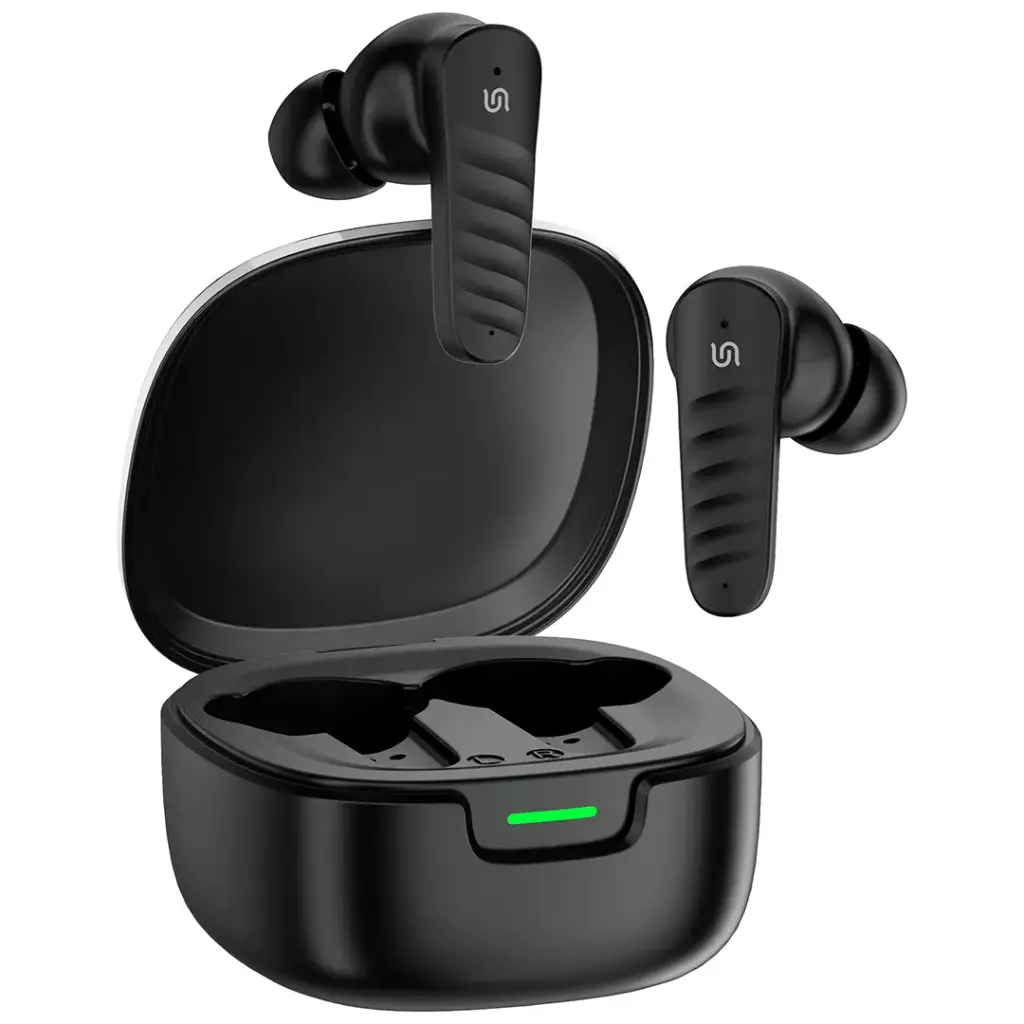 PORODO SOUNDTEC ULTRAFIT TWS WIRELESS EARBUDS ERGONOMIC IN EAR DESIGN BLACK PDSTARBBK thumbnail 6