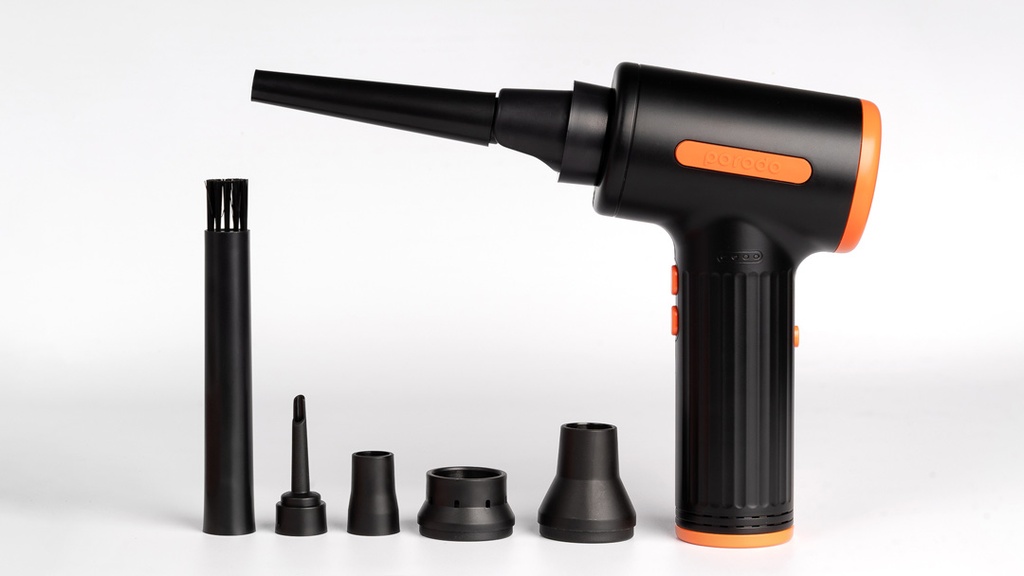 PORODO PORTABLE HANDHELD SUPER DUSTER VACUUM BLACK thumbnail 4