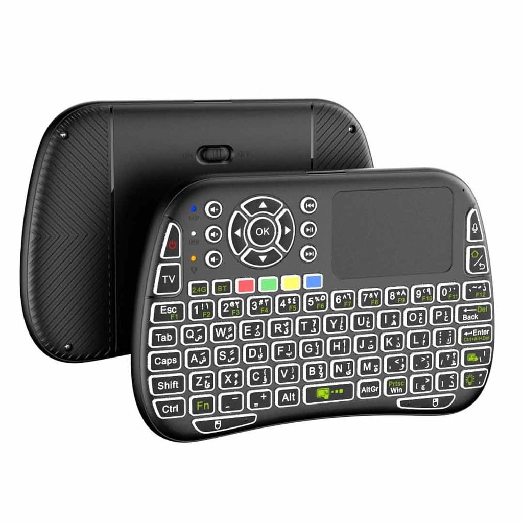 PORODO UNIVERSAL KEYBOARD REMOTE AND MOUSE BLACK thumbnail 3