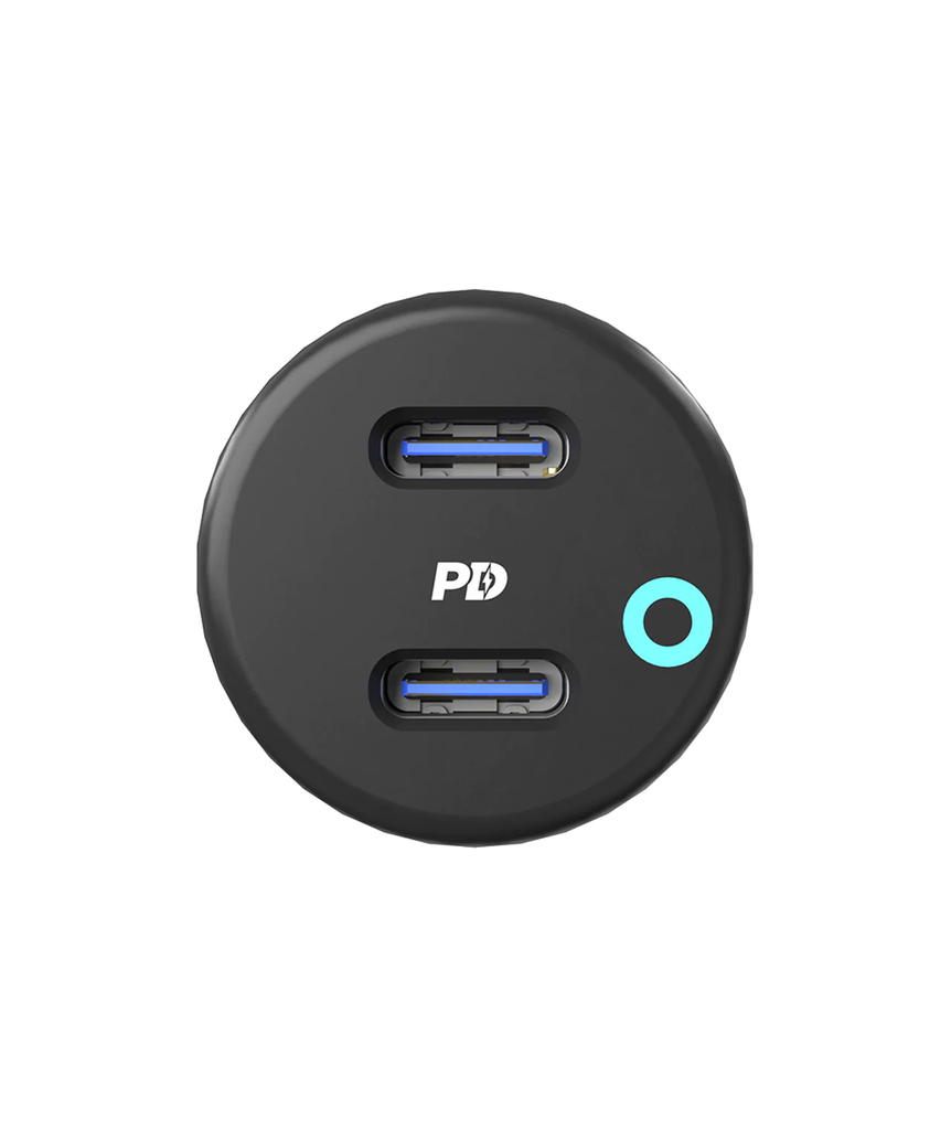 POWEROLOGY 55W ULTRA QUICK CAR CHARGER PD 35W 20W DUAL USB-C PCCSR006 thumbnail 5