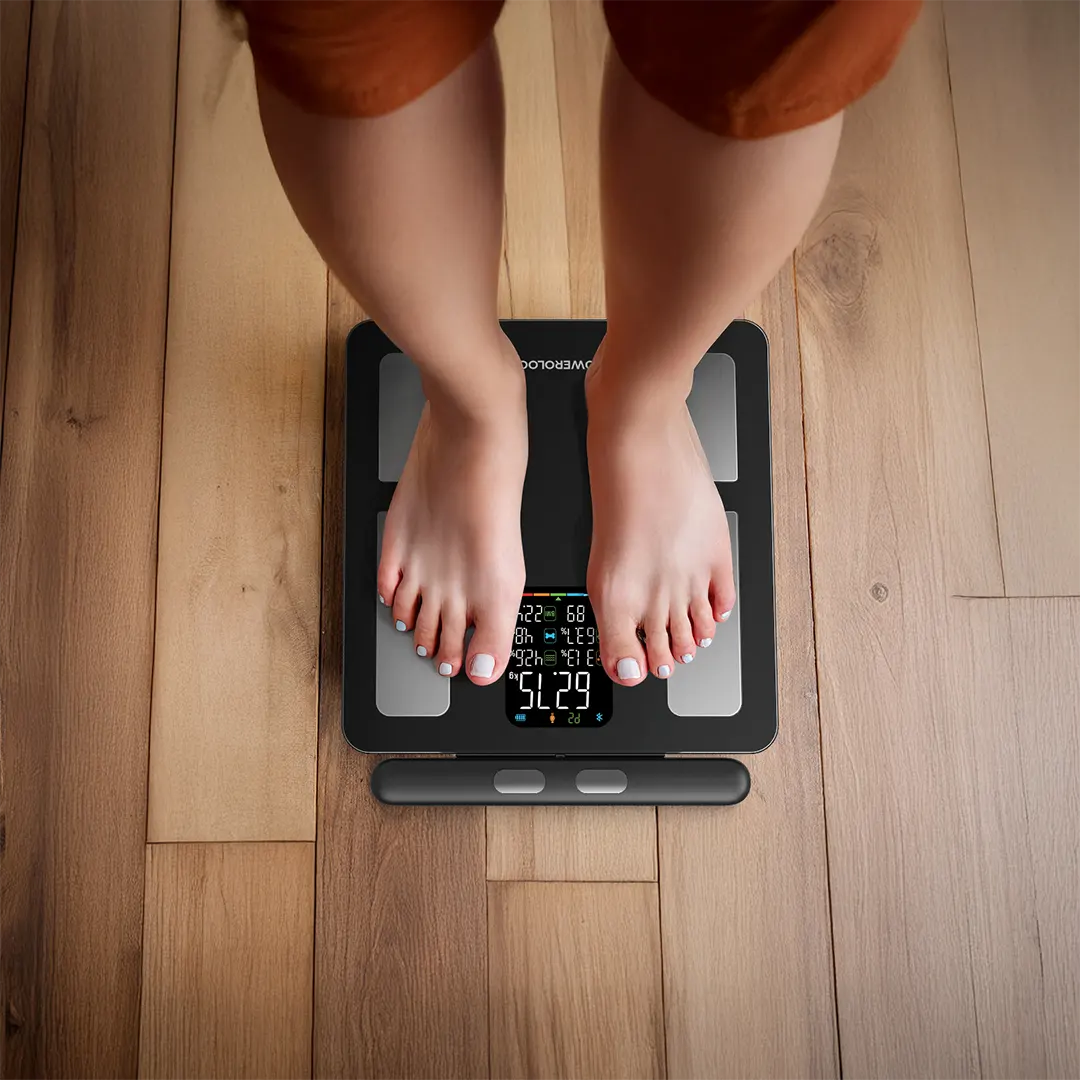 POWEROLOGY ADVANCED PRECISION SMART SCALE BLACK P8EBSCALE thumbnail 6