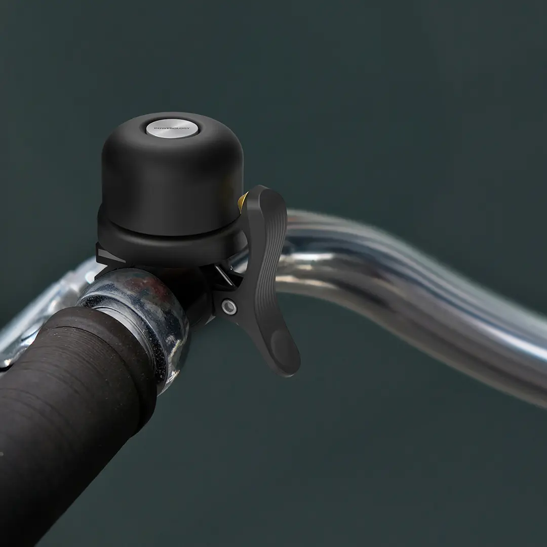 POWEROLOGY BICYCLE SCOOTER BELL WITH AIRTAG MOUNT PPBCHAX3 thumbnail 2