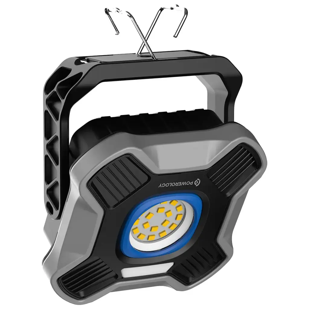 POWEROLOGY BRILLITE 3600MAH WORK LIGHT BLACK PWZF40138BK thumbnail 9