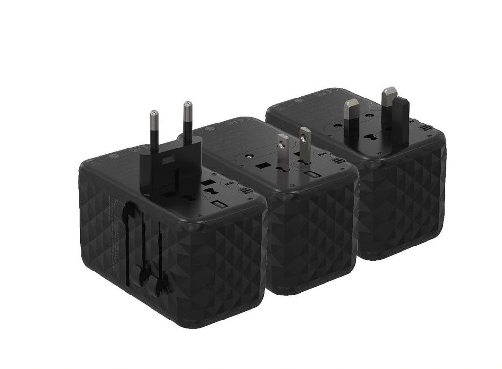 POWEROLOGY 4 PORT UNIVERSAL GAN SUPAR CHARGER PD100W thumbnail 6