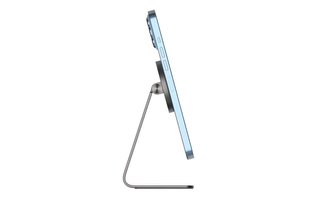 POWEROLOGY ALUMINUM MAGSAFE 90° STYLISH MOUNT PHONE HOLDER GRAY PMDPHAGY thumbnail 11