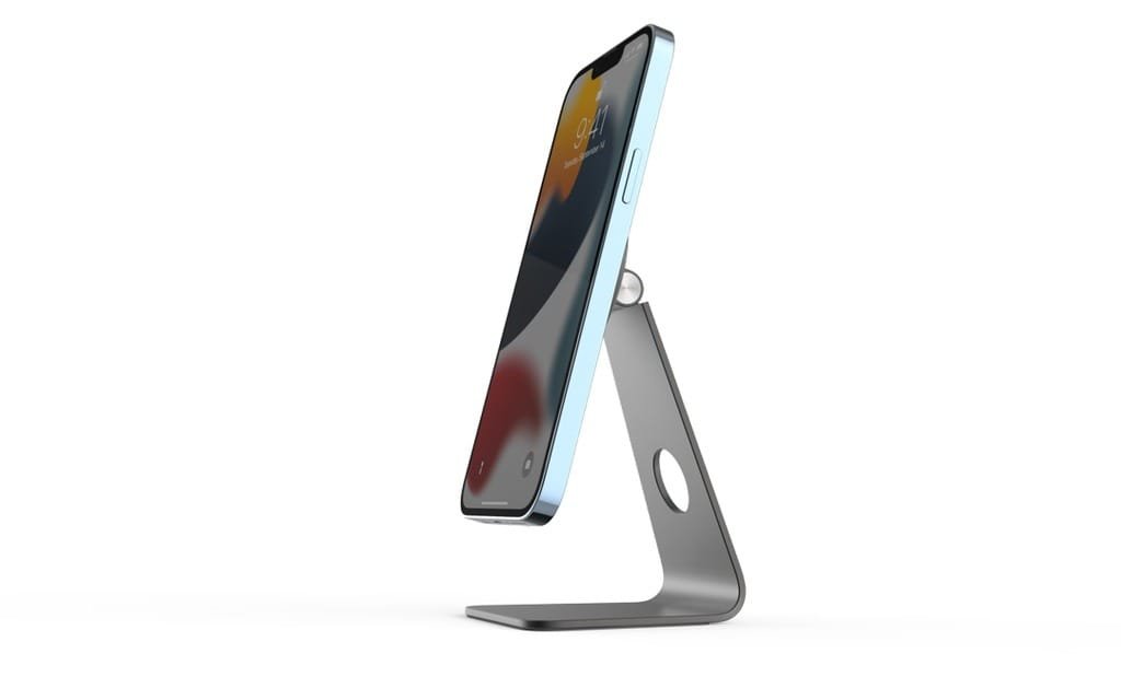 POWEROLOGY ALUMINUM MAGSAFE 90° STYLISH MOUNT PHONE HOLDER GRAY PMDPHAGY thumbnail 18