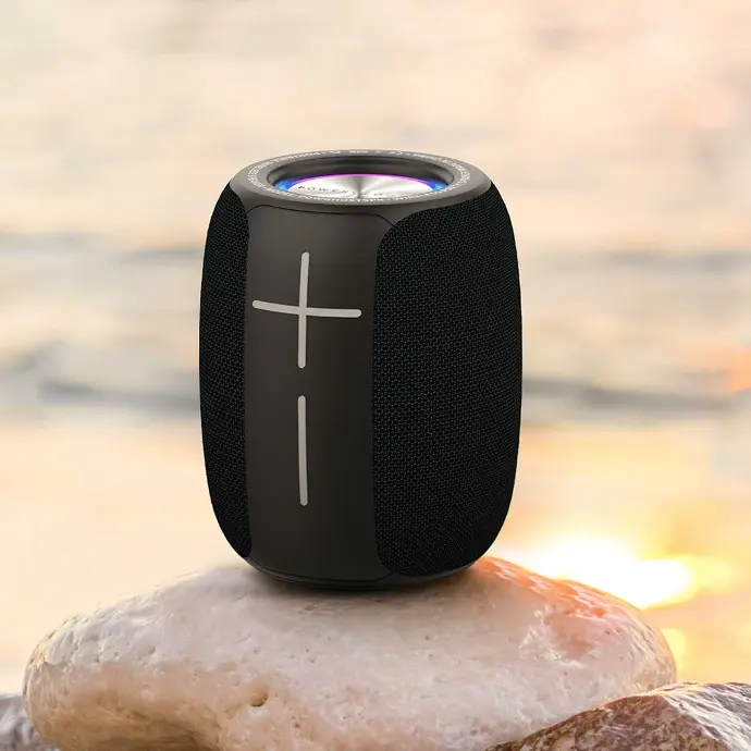 POWEROLOGY GHOST WIRELESS BLUETOOTH SPEAKER BLACK thumbnail 6