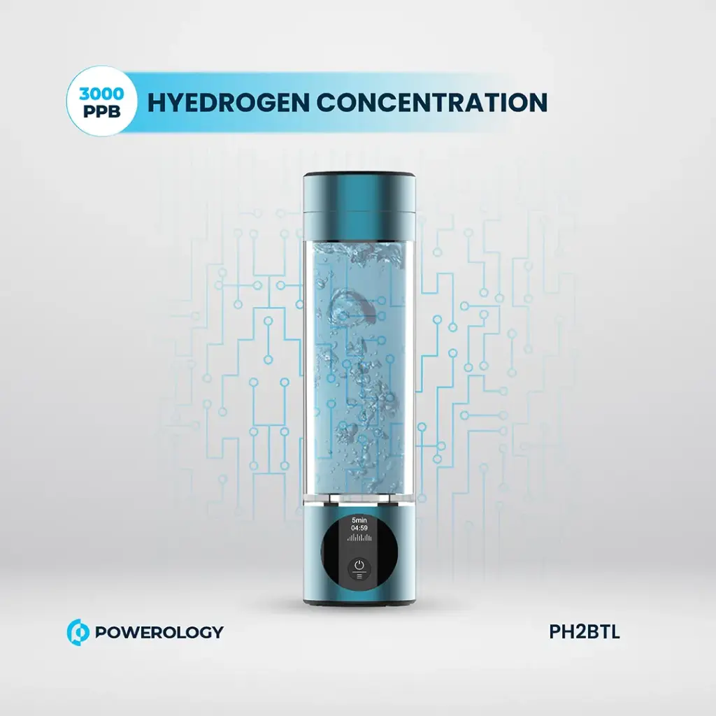 POWEROLOGY HYDROGEN RICH WATER GENERATOR PH2BTL thumbnail 11