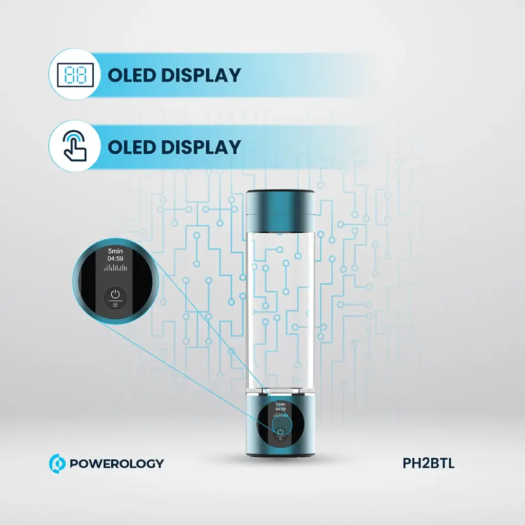 POWEROLOGY HYDROGEN RICH WATER GENERATOR PH2BTL thumbnail 17