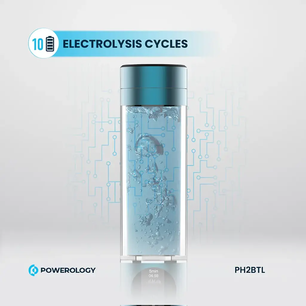POWEROLOGY HYDROGEN RICH WATER GENERATOR PH2BTL thumbnail 16