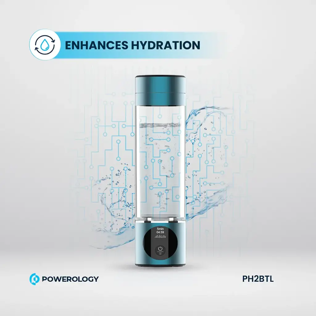 POWEROLOGY HYDROGEN RICH WATER GENERATOR PH2BTL thumbnail 10
