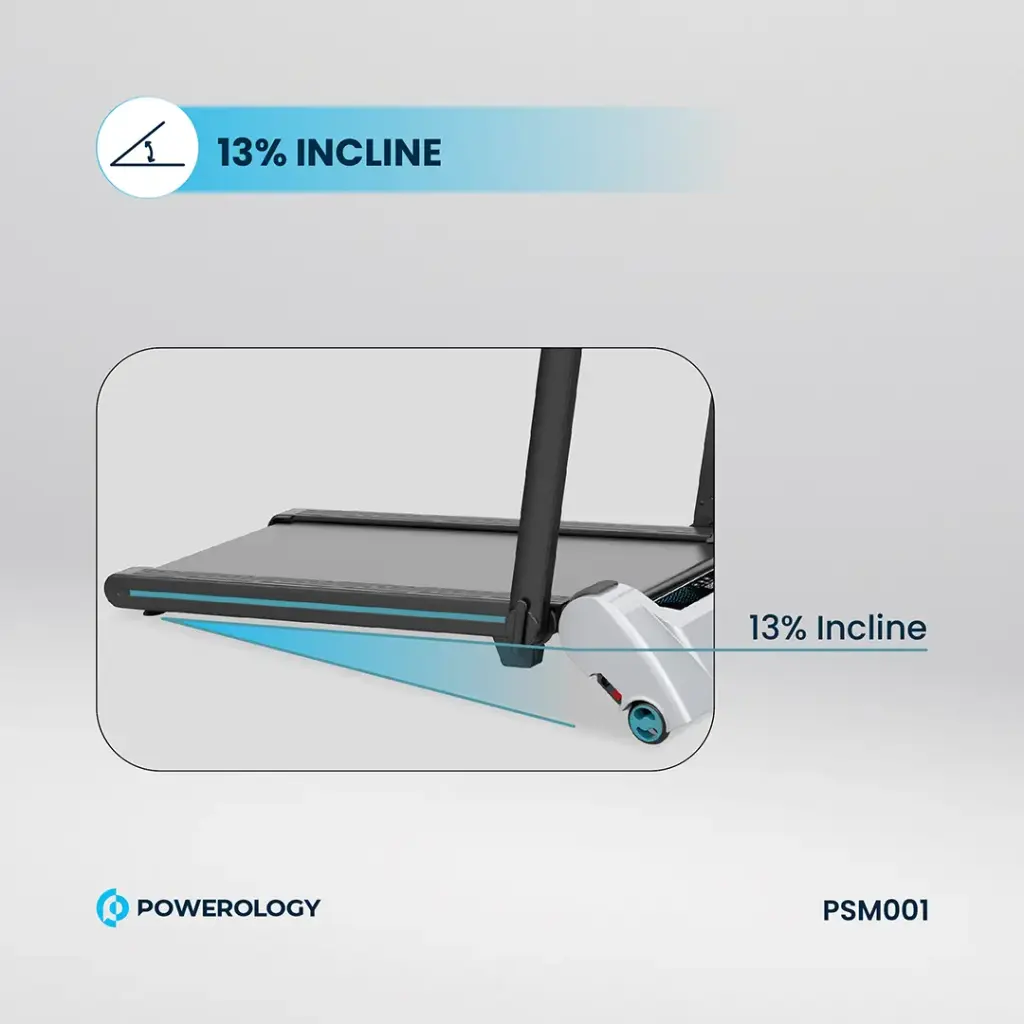 POWEROLOGY INCLINE FOLDING TREADMILL PSM001 thumbnail 5