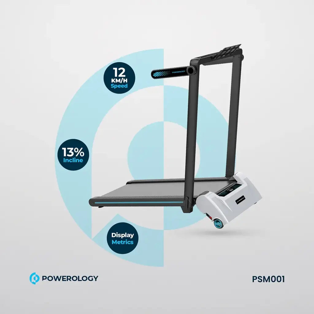 POWEROLOGY INCLINE FOLDING TREADMILL PSM001 thumbnail 9