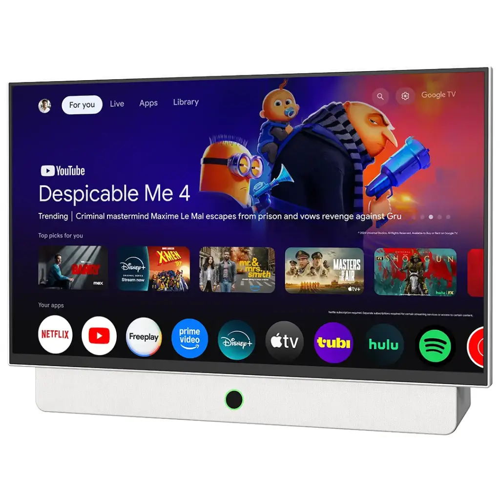 POWEROLOGY 27 INCH ANDROID 14 1GB+8GB 38400MAH GOOGLE TV FOR OUTDOORS WITH CARRY CASE WHITE PG27FWH thumbnail 8