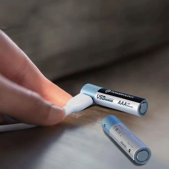 POWEROLOGY USB RECHARGEABLE BATTERY AAA thumbnail 3