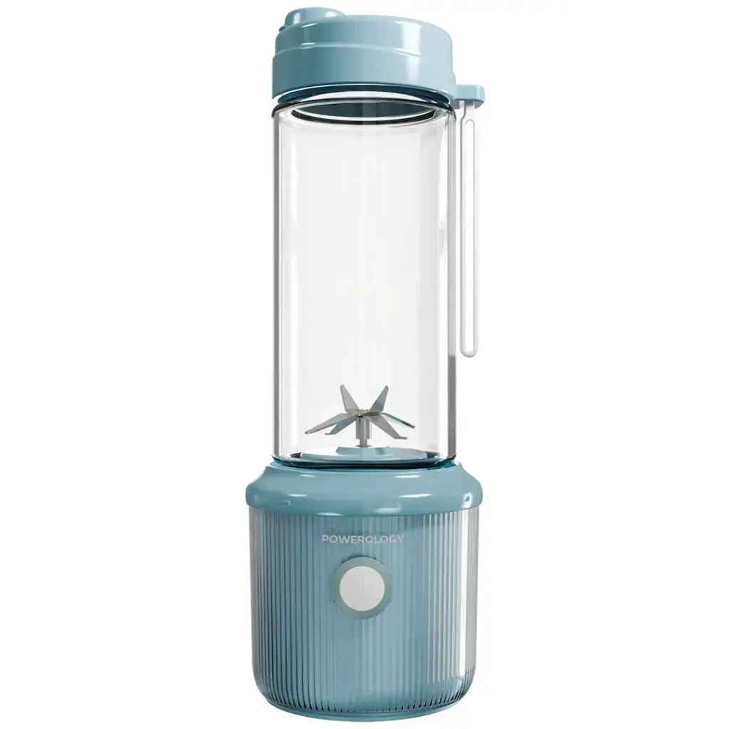 POWEROLOGY PRESS  REFRESH PORTABLE BLENDER LIGHT BLUE PSM013LTBU thumbnail 4