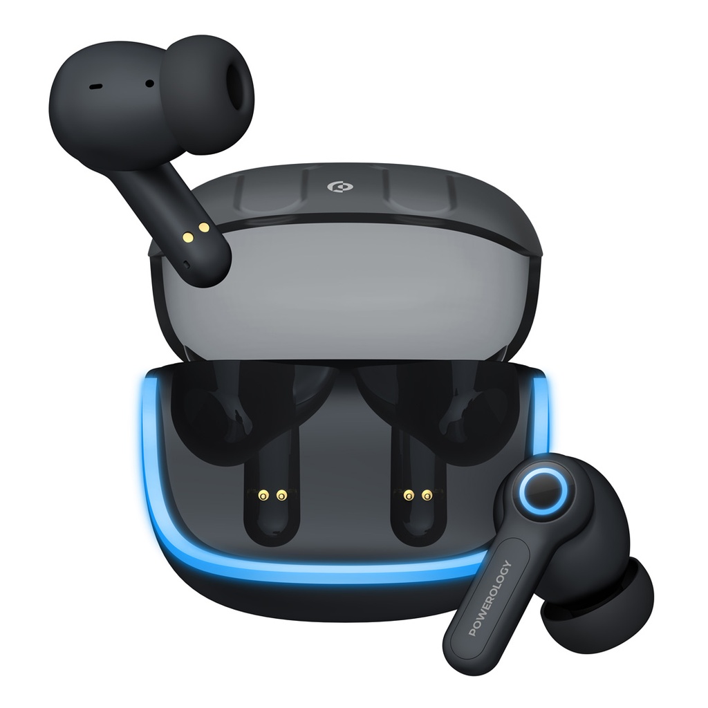 POWEROLOGY QUAD ENC TRUE WIRELESS BUDS BLACK PWLAU005BK thumbnail 12