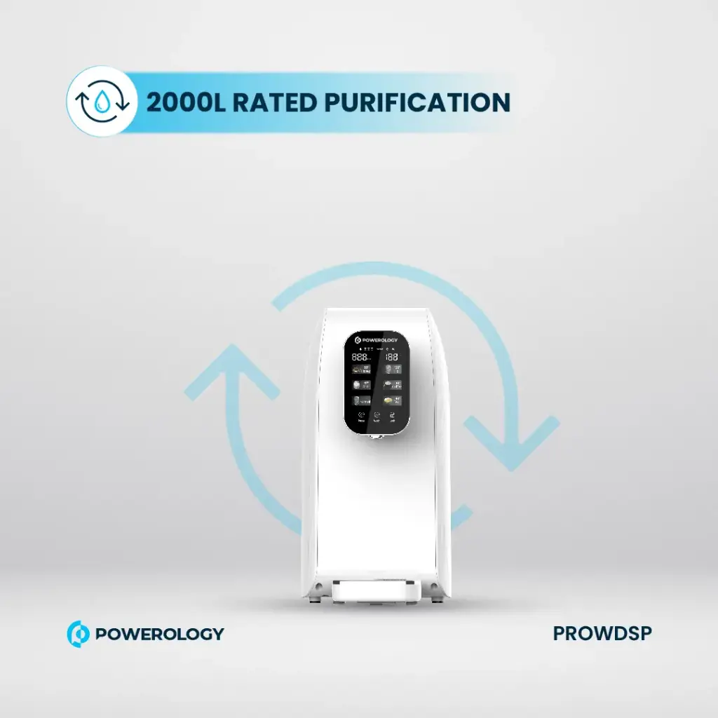 POWEROLOGY REVERSE OSMOSIS WATER PURIFIER AND DISPENSER WHITE PROWDSP thumbnail 14