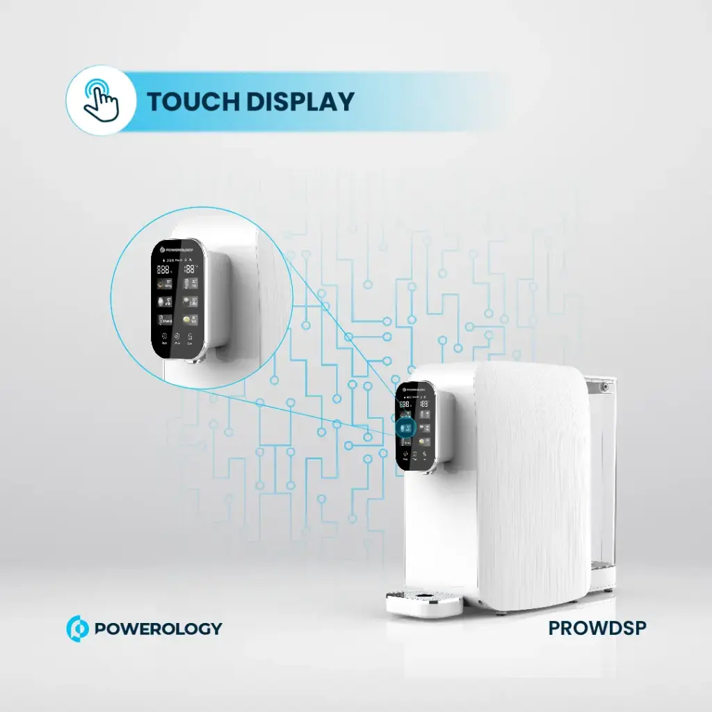 POWEROLOGY REVERSE OSMOSIS WATER PURIFIER AND DISPENSER WHITE PROWDSP thumbnail 11