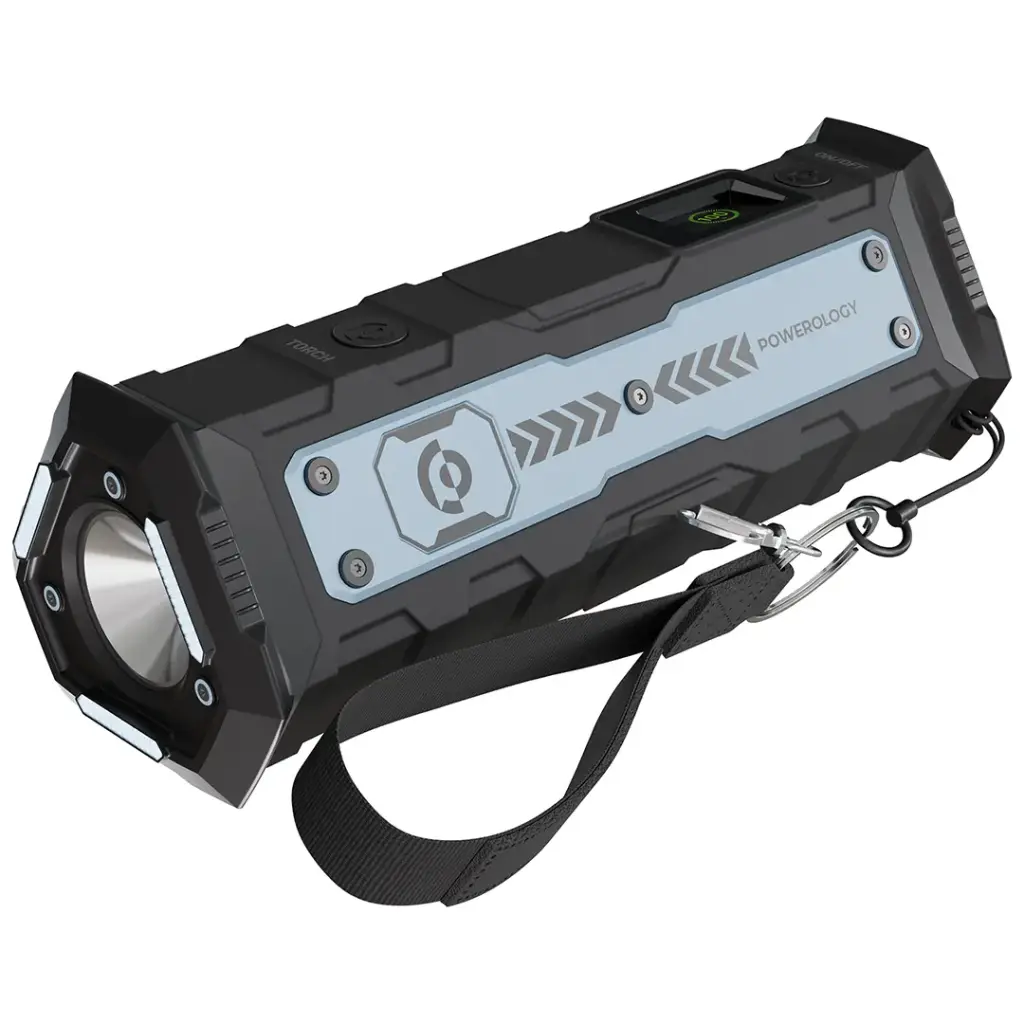 POWEROLOGY TORCHPOWER 20000MAH POWER BANK BUILT IN FLASHLIGHT BLACK PPBCHA91BK thumbnail 7