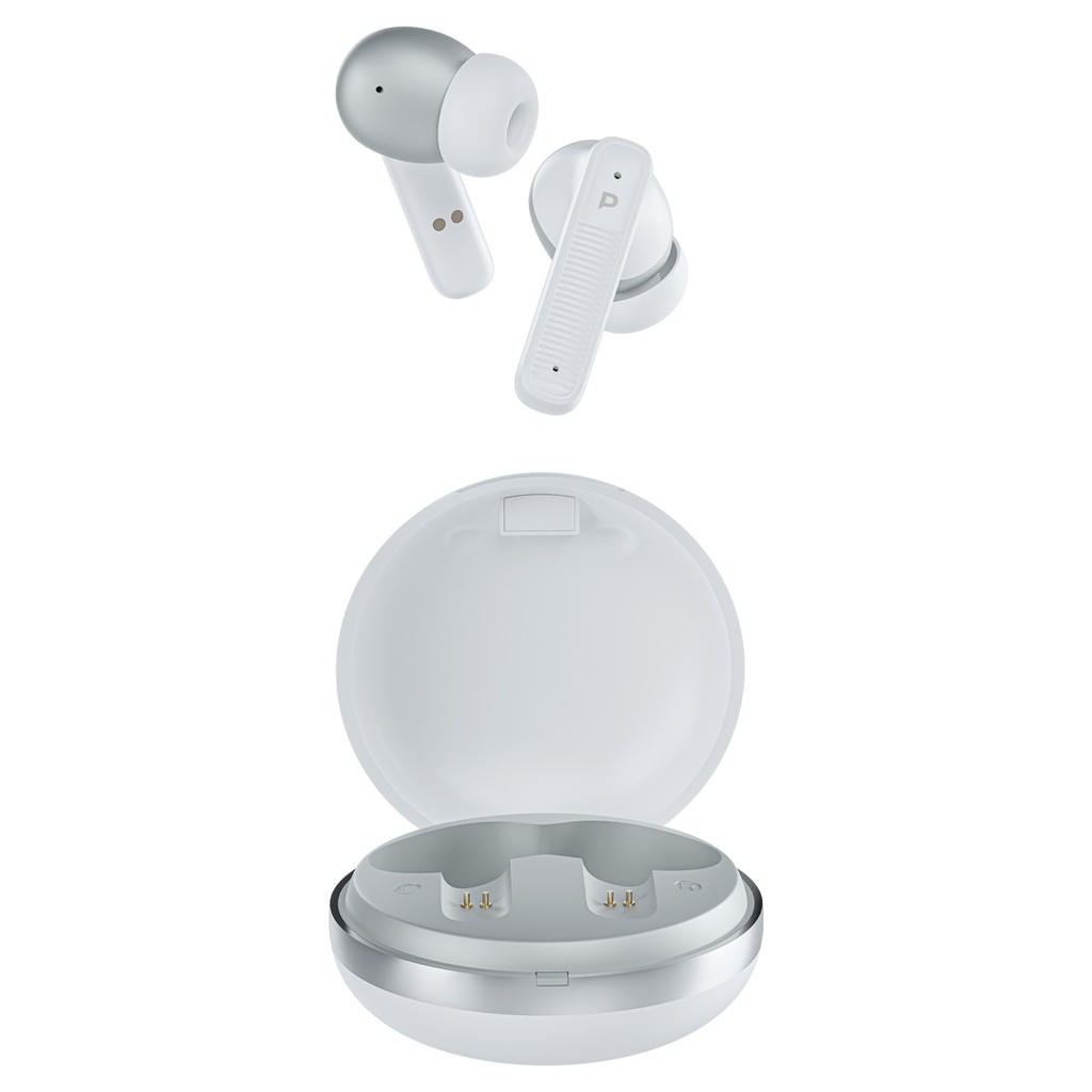 POWEROLOGY QUAD ENC TRUE WIRELESS BUDS WHITE PWLAU006WH thumbnail 6