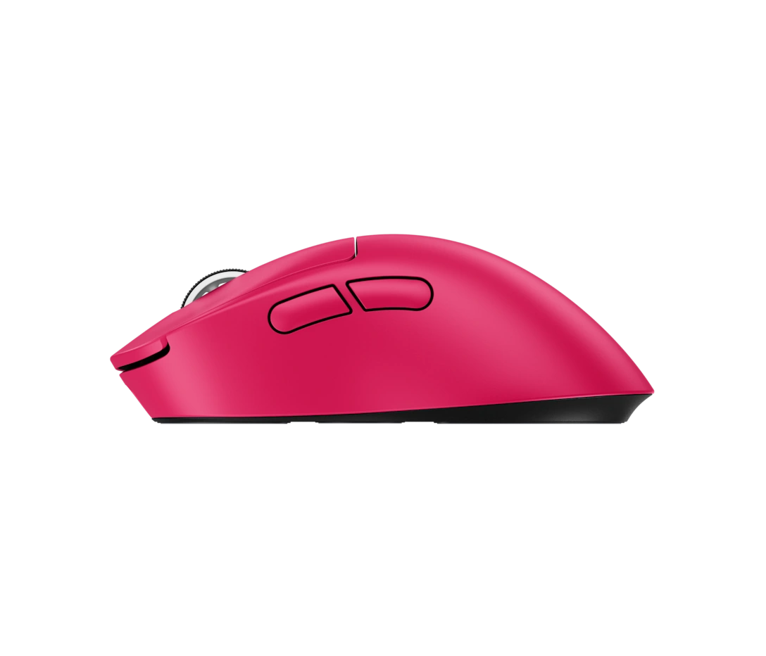 LOGITECH PRO X SUPERLIGHT 2 DEX WIRELESS GAMING MOUSE PINK 910-007374 thumbnail 5
