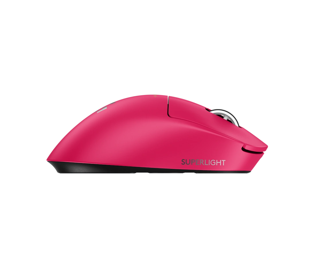 LOGITECH PRO X SUPERLIGHT 2 DEX WIRELESS GAMING MOUSE PINK 910-007374 thumbnail 7